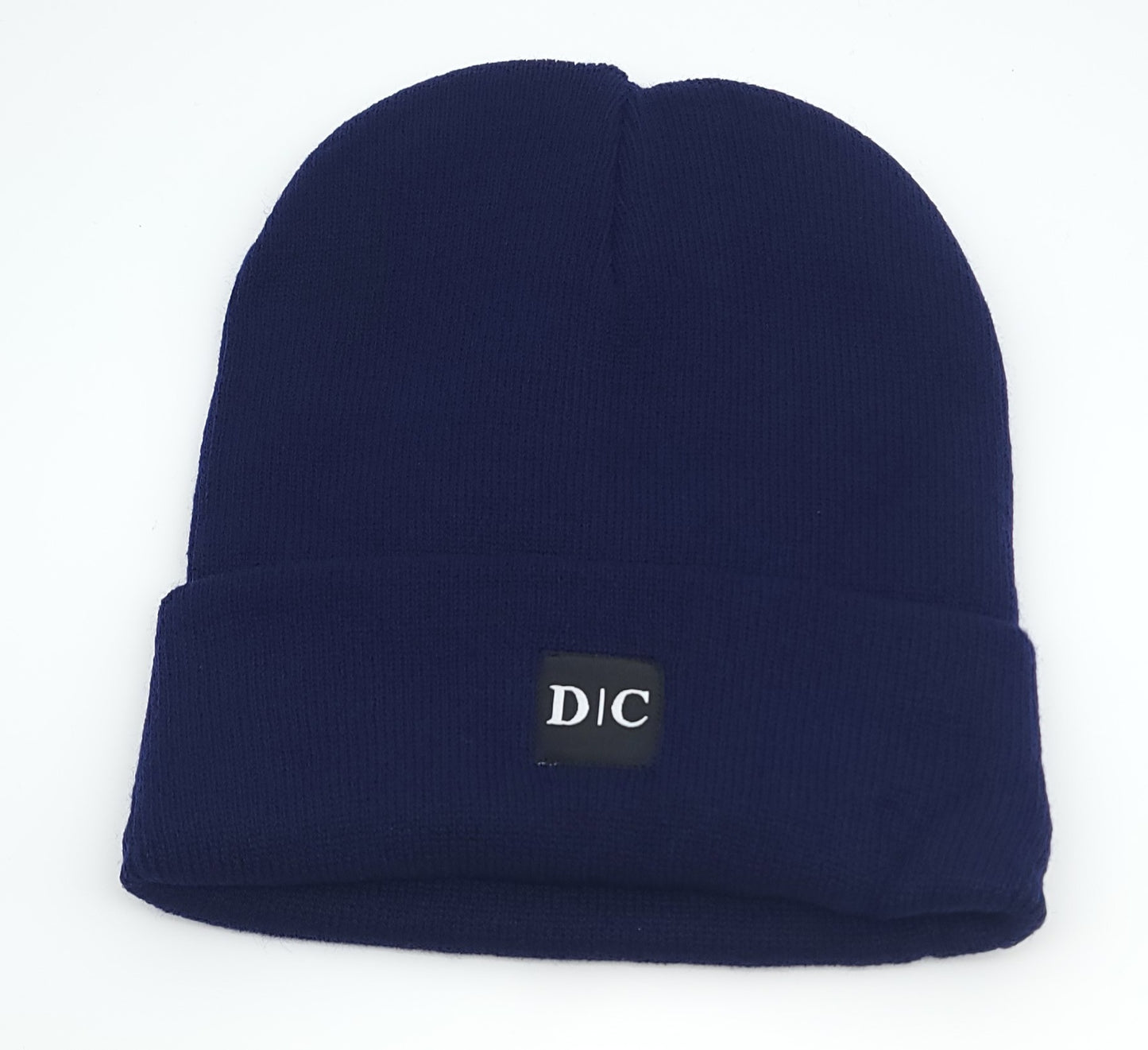 Duro Clothing Beanie Hats for Men and Women Knit Cuffed and Black DC Patch