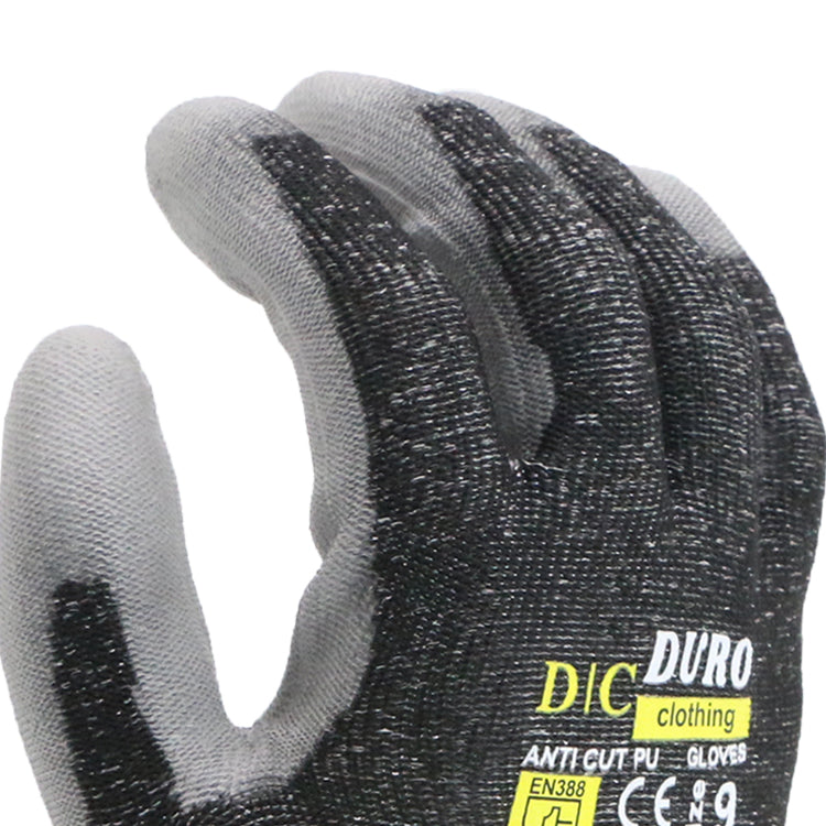 Cut Resistant Gloves, Utility Work Gloves for Men & Women, PU Coated Gardening Gloves Medium